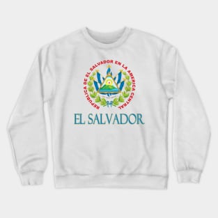 El Salvador - Coat of Arms Design Crewneck Sweatshirt